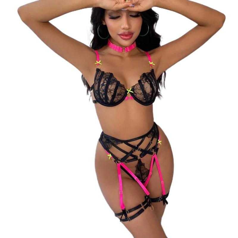 Bikini Fashion Sexy 6-Piece Se - Silk Tie Striped ulasan dan harga