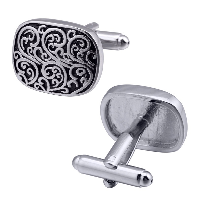 High Quality Gold Cufflinks Vi - Tie Clip Silver ulasan dan harga