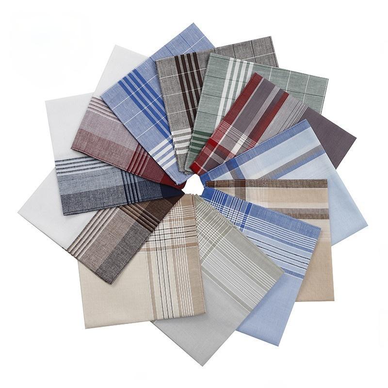 Men's Handkerchiefs 100% Cotto - Handkerchief Cotton Men ulasan dan harga