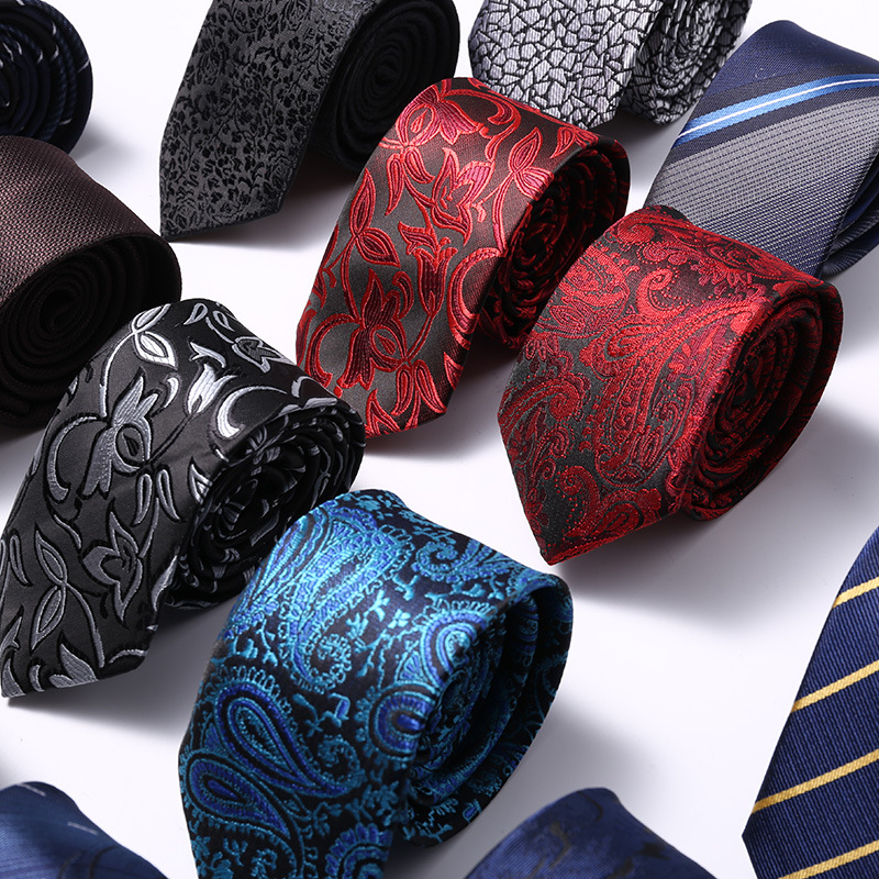 Luxury Skinny 6CM Mens Necktie - Skinny Tie Men ulasan dan harga