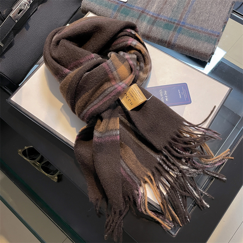 High Quality Pure 100% Wool Me - Muffler Men Wool ulasan dan harga