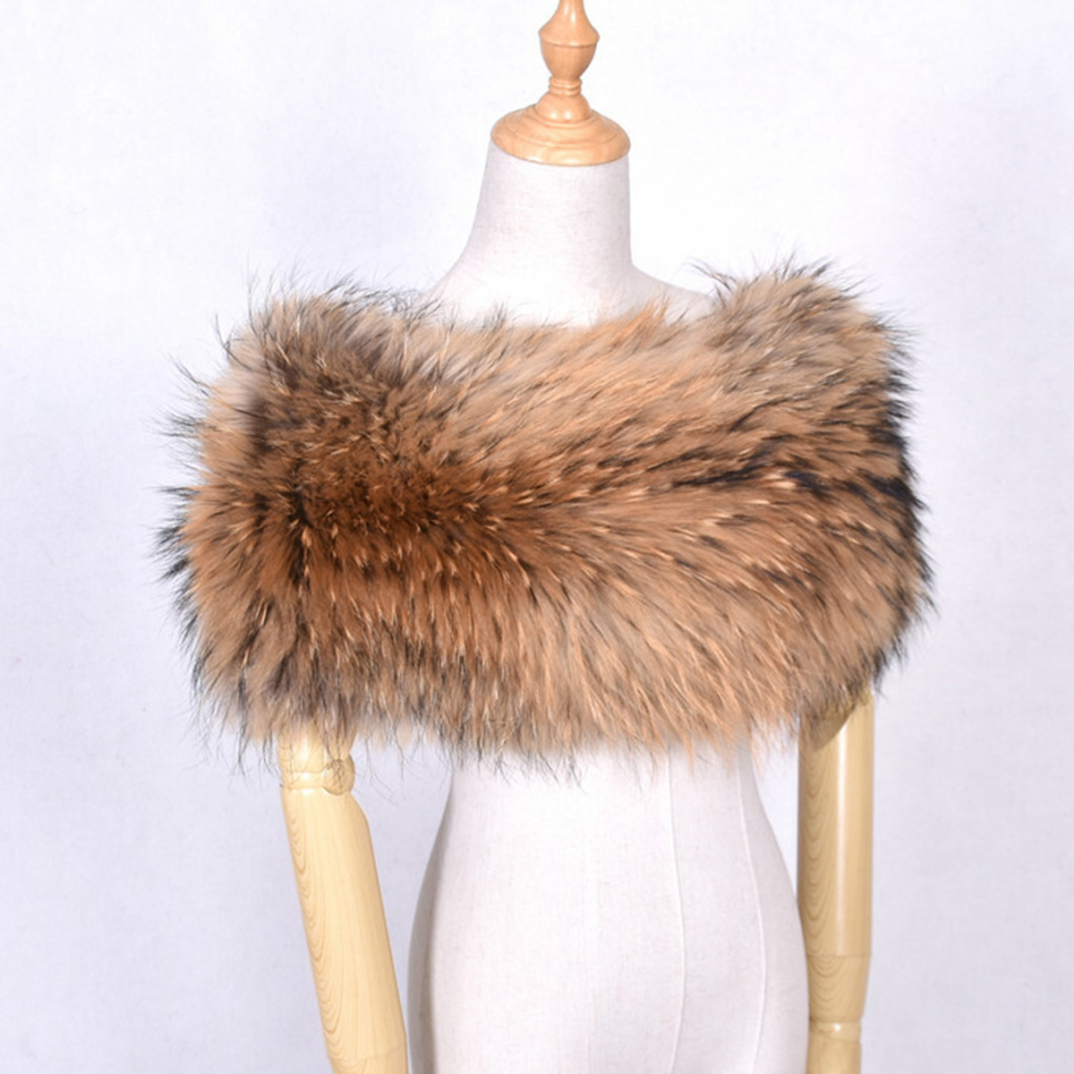 Natural Fur Bridal Shawl Fox F - Stole Wedding Shawl ulasan dan harga