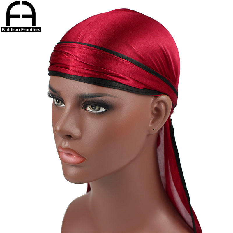 New Fashion Men's Satin Durags - Bandana Doo Rag ulasan dan harga