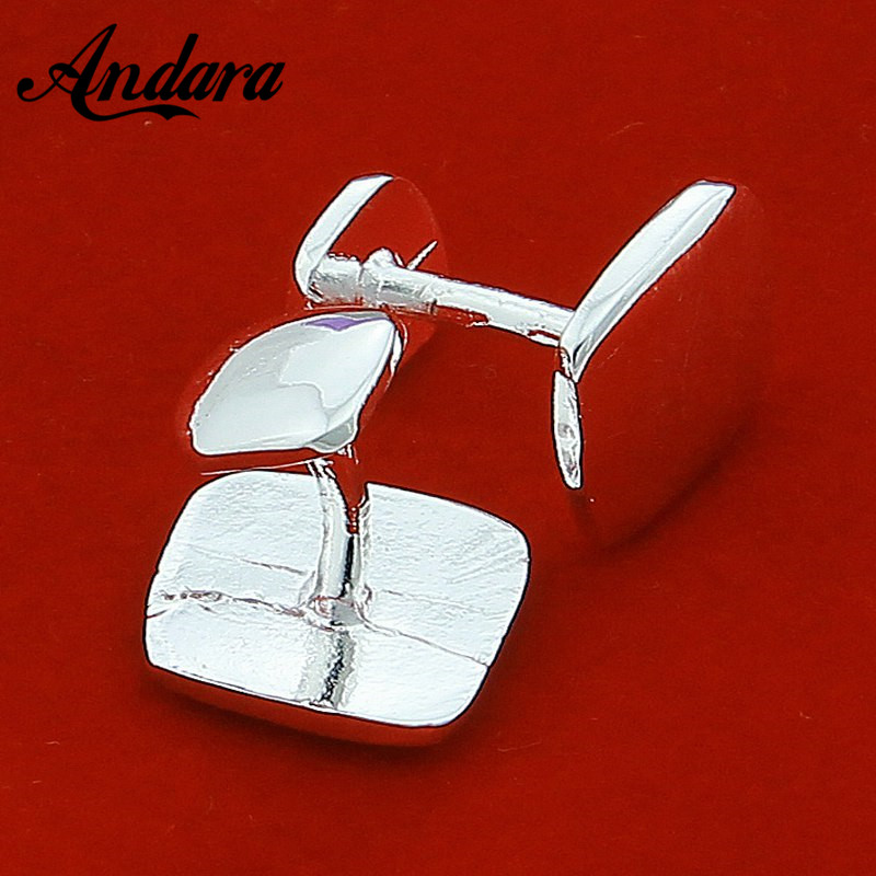 Hot Sale Silver Square Cufflin - Tie Clip Silver ulasan dan harga