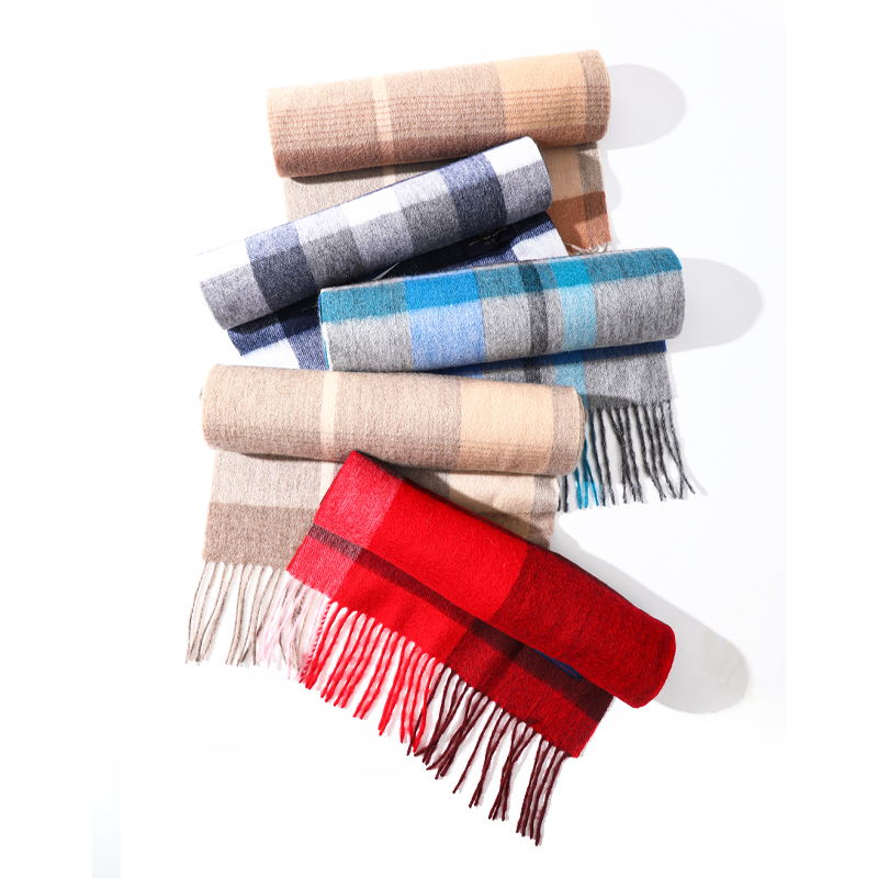Women Warm classic lattice Sca - Muffler Men Wool ulasan dan harga