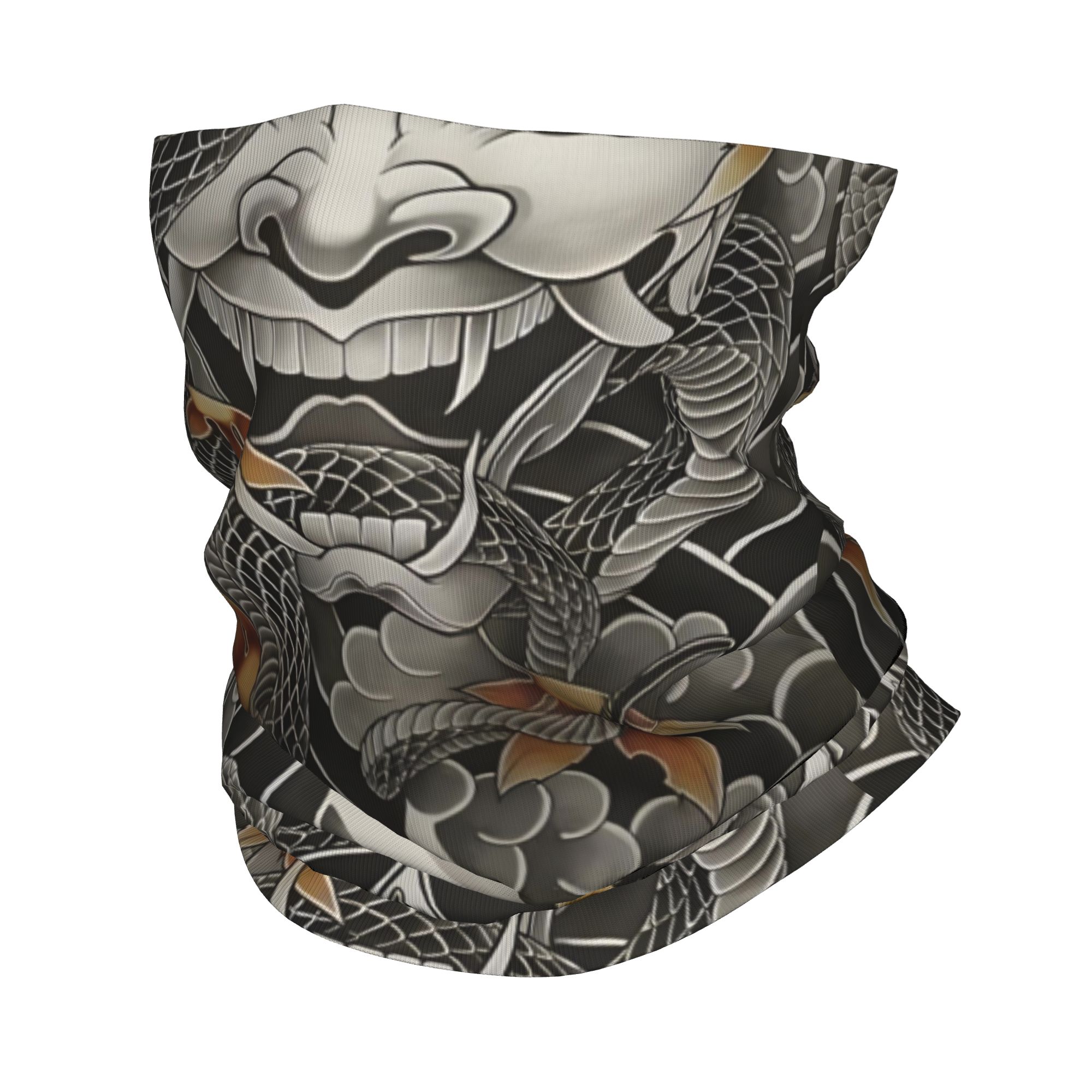 Custom Samurai Oni Demon Banda - Neck Warmer Tube ulasan dan harga