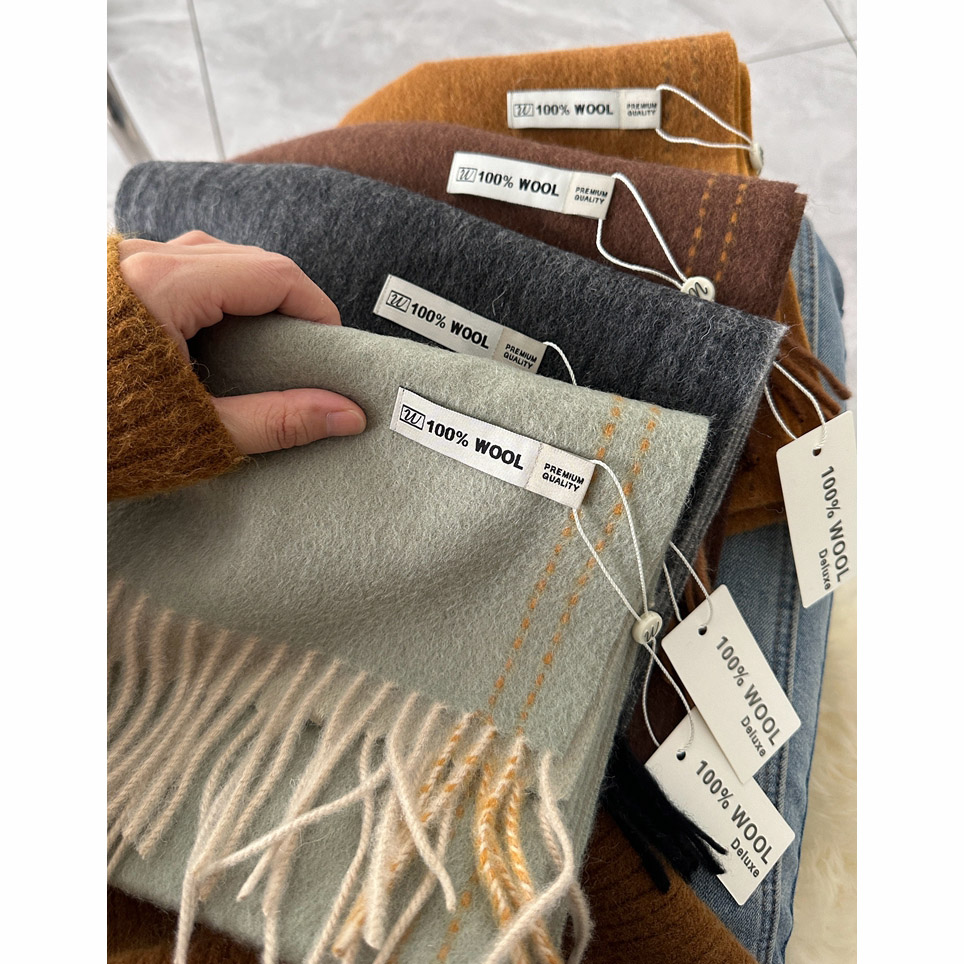 Elegant Good Quality 100% Wool - Muffler Men Wool ulasan dan harga