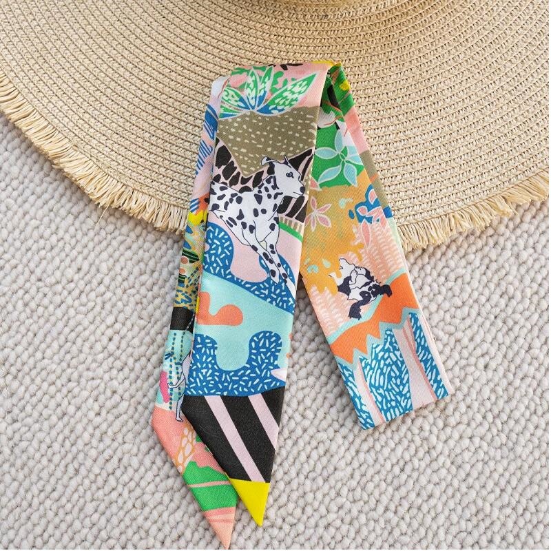 100% Silk Ring Scarf Neckerchi - Ascot Neck Scarf ulasan dan harga