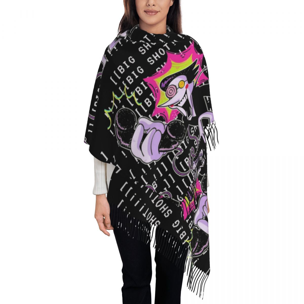 Deltarune Shawl Wrap for Women - Pashmina Wrap Large ulasan dan harga