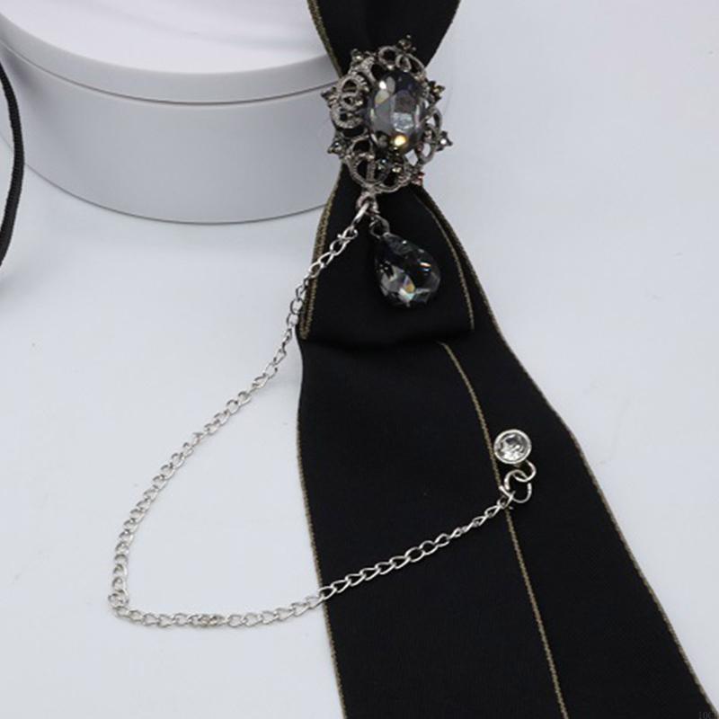 Gothic Fashion Neck Tie with M - Bow Tie Pre Tied ulasan dan harga
