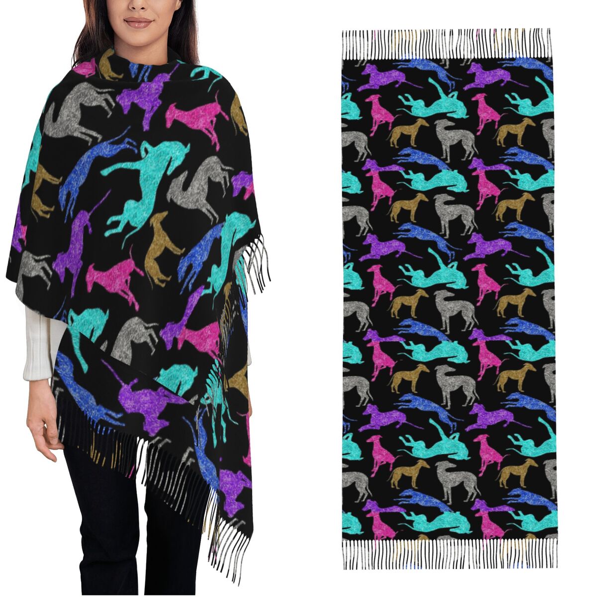 Greyt Greyhound Combo Scarf Wa - Pashmina Wrap Large ulasan dan harga
