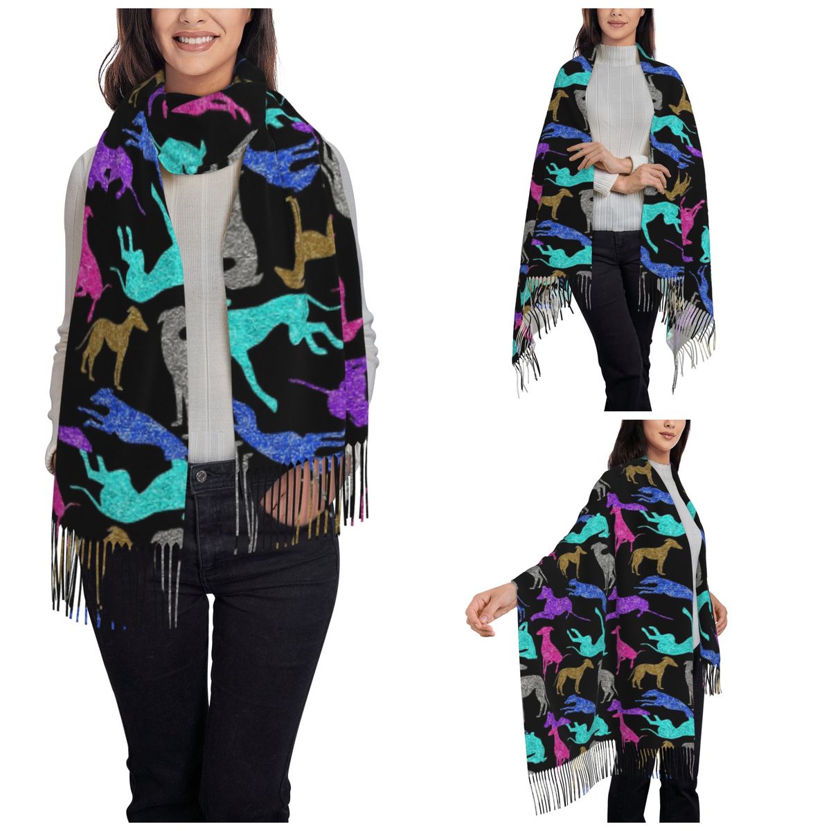 Greyt Greyhound Combo Scarf Wa - Pashmina Wrap Large ulasan dan harga