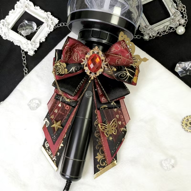Vintage Lolita Luxury Bow Musi - Tie Bar Set Gift ulasan dan harga