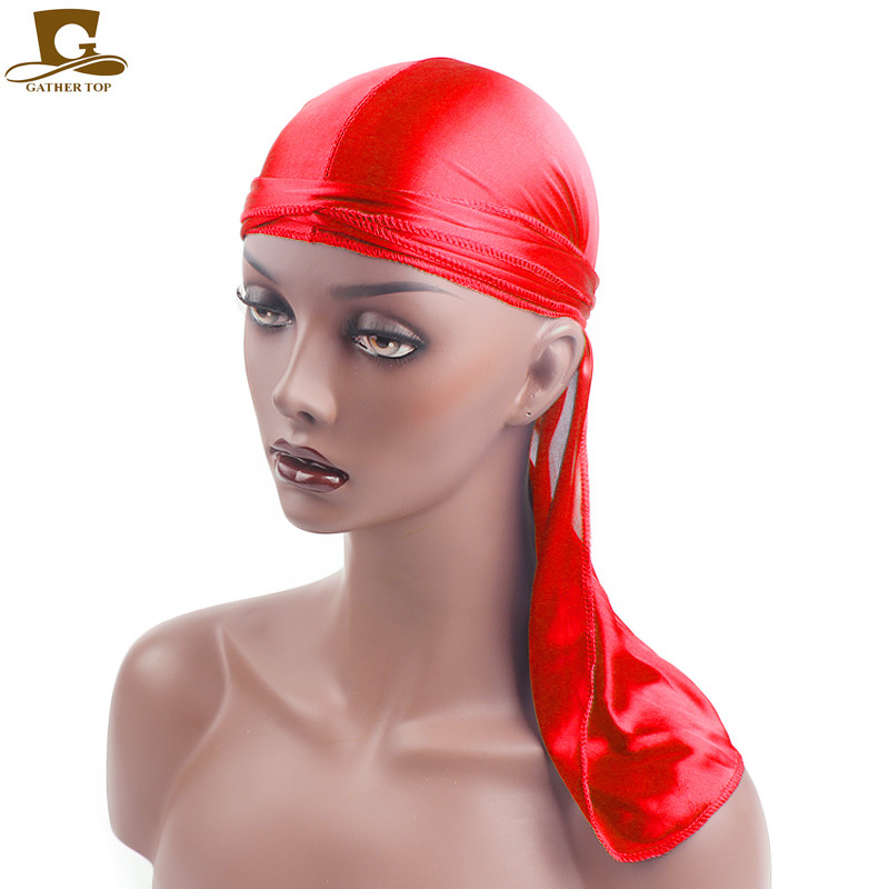 Men's Silky Durags Bandanas Tu - Bandana Doo Rag ulasan dan harga