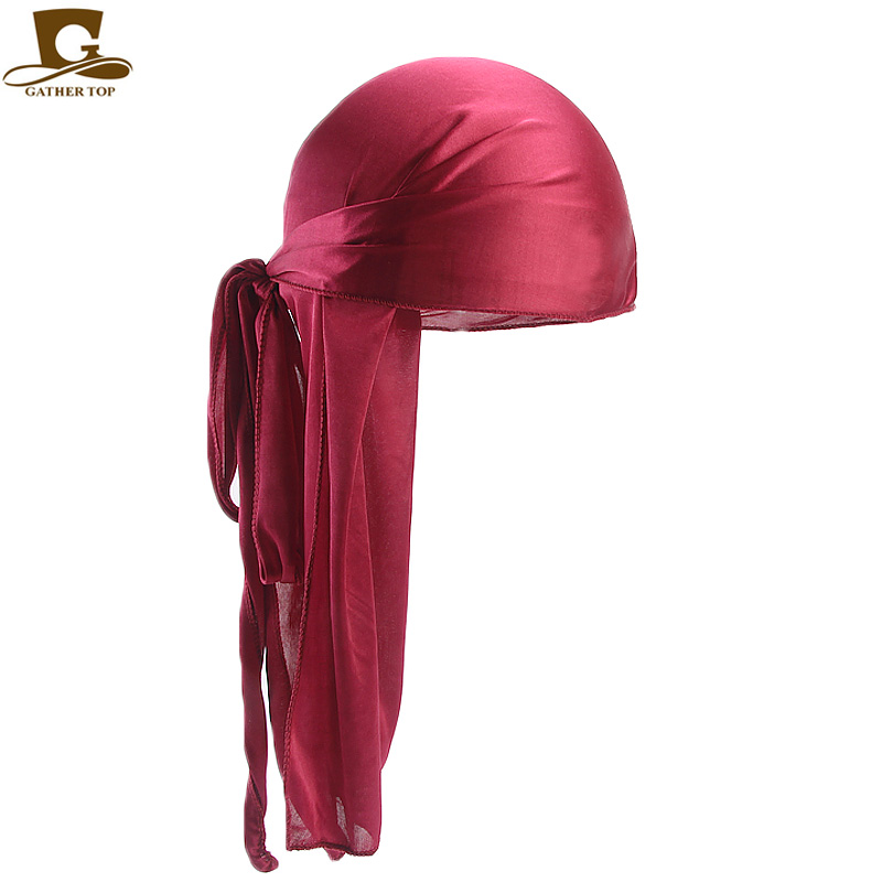 Men's Silky Durags Bandanas Tu - Bandana Doo Rag ulasan dan harga