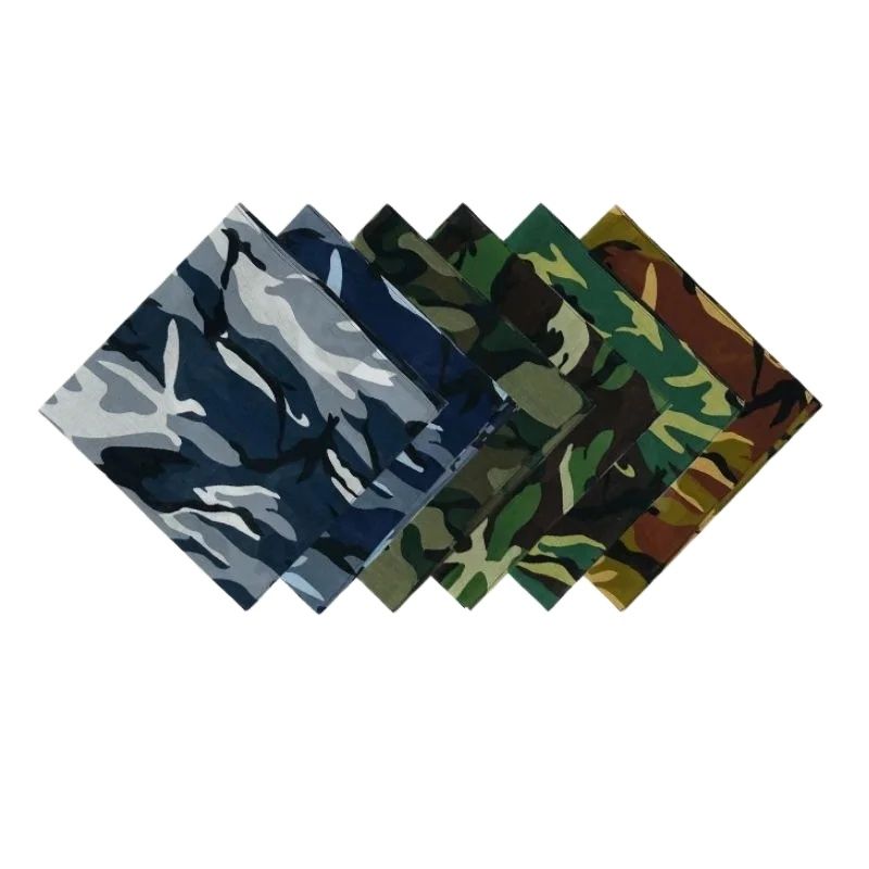 53x53cm Outdoor Camouflage Ban - Face Scarf Mask ulasan dan harga