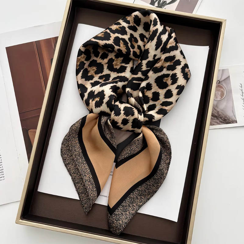 Luxury Leopard Print Female Sa - Face Scarf Mask ulasan dan harga