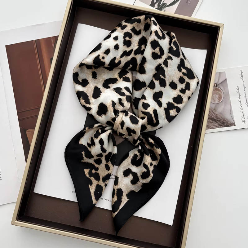 Luxury Leopard Print Female Sa - Face Scarf Mask ulasan dan harga