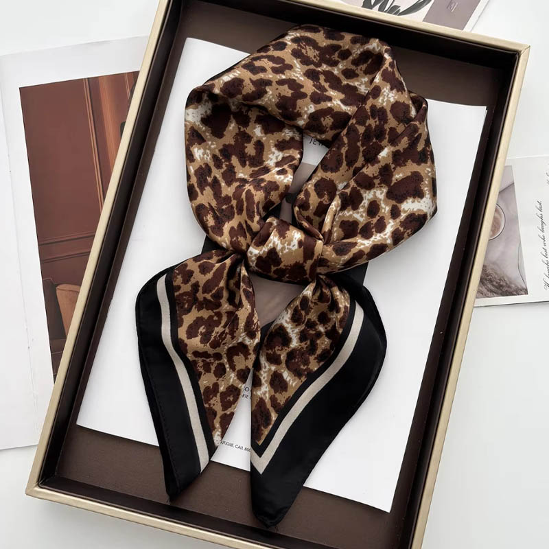 Luxury Leopard Print Female Sa - Face Scarf Mask ulasan dan harga