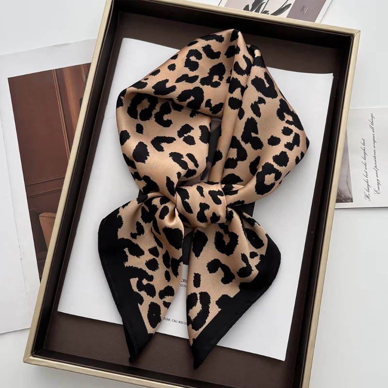 Luxury Leopard Print Female Sa - Face Scarf Mask ulasan dan harga