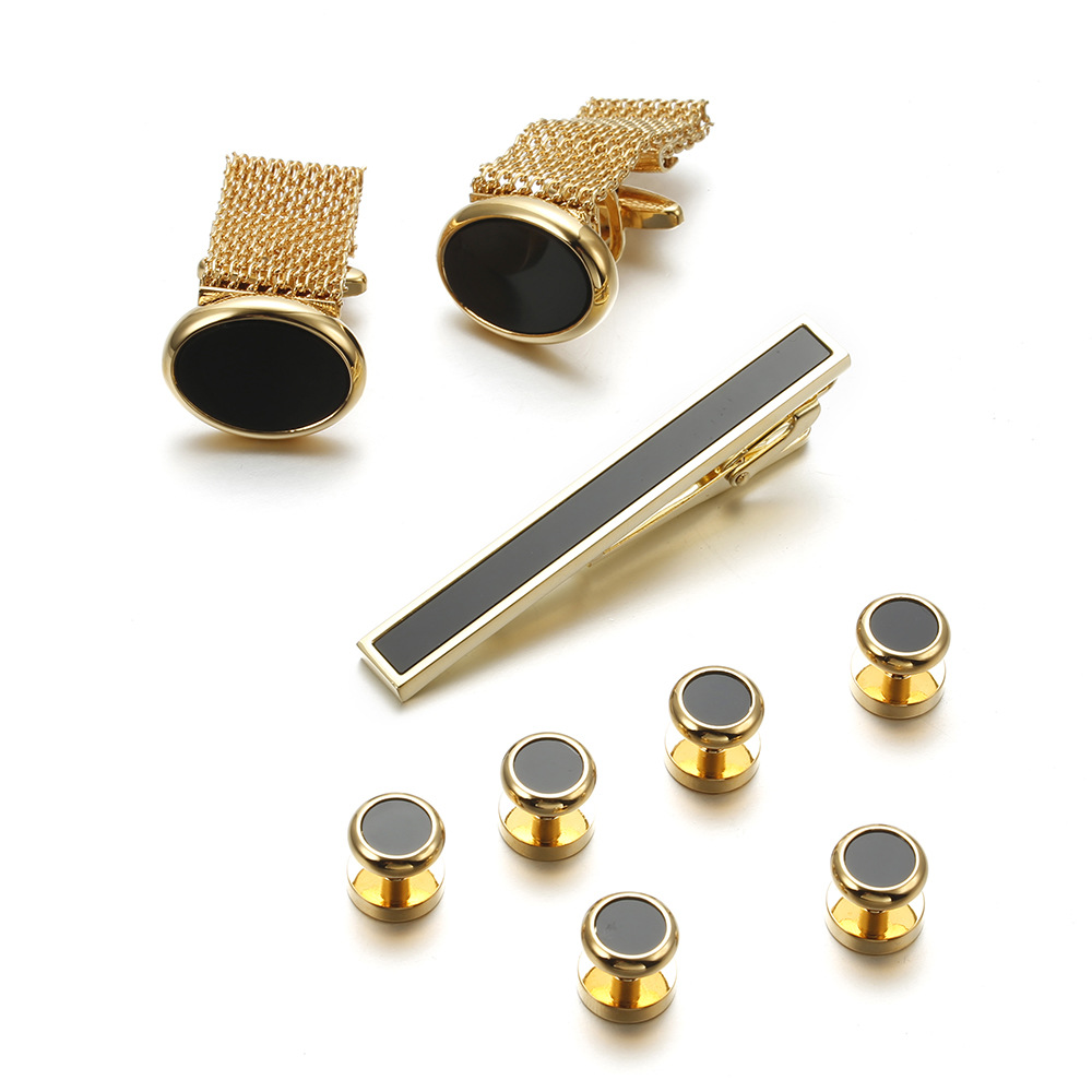VAGULA New 9PCS Cuff links Tie - Tie Bar Set Gift ulasan dan harga