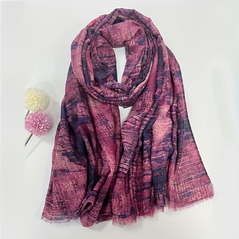 Luxury Brand Scarf Retro Cotto - Pashmina Wrap Large ulasan dan harga