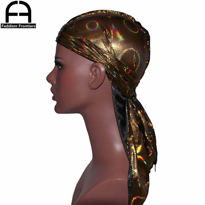 New Men's Colorful Sparkly Sil - Bandana Doo Rag ulasan dan harga