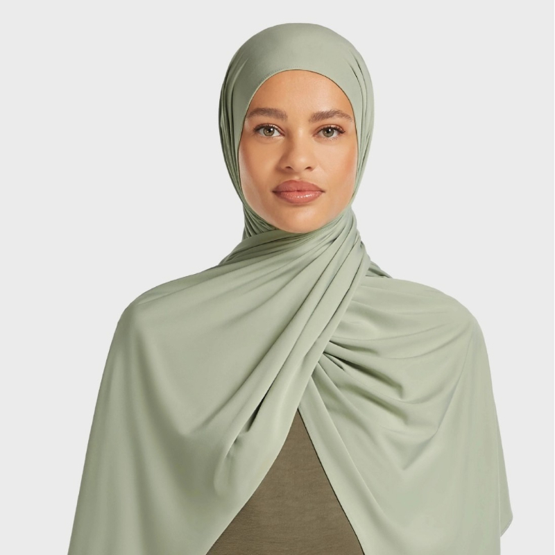 D9 Premium Liquid Jersey Hijab - Bandana Cotton ulasan dan harga