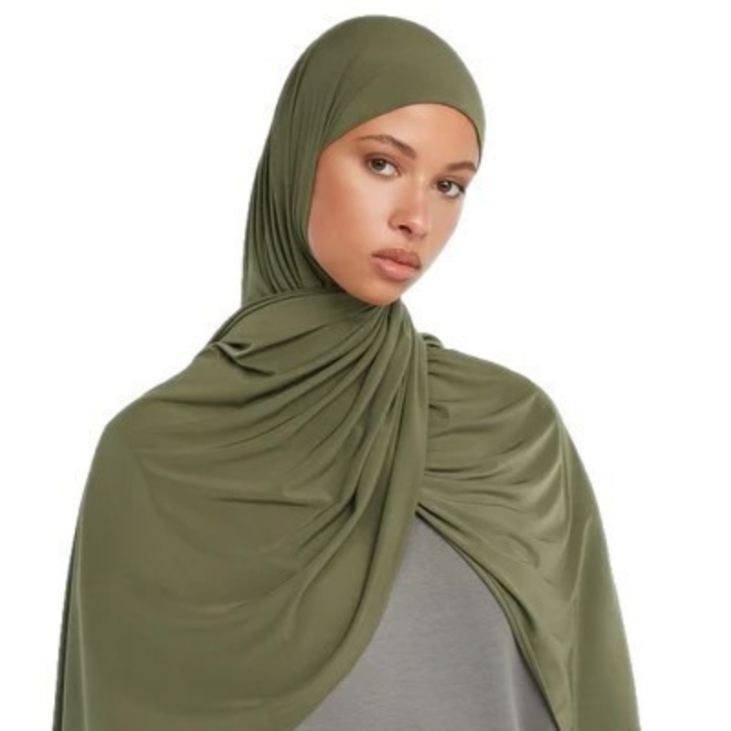 D9 Premium Liquid Jersey Hijab - Bandana Cotton ulasan dan harga