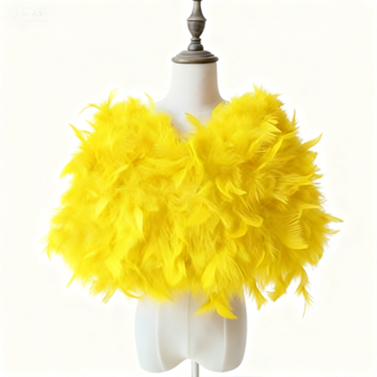 New Ostrich Feather Women's Ca - Stole Wedding Shawl ulasan dan harga