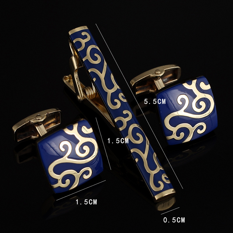 Mens Ties Clip Cufflinks Set S - Tie Bar Set Gift ulasan dan harga