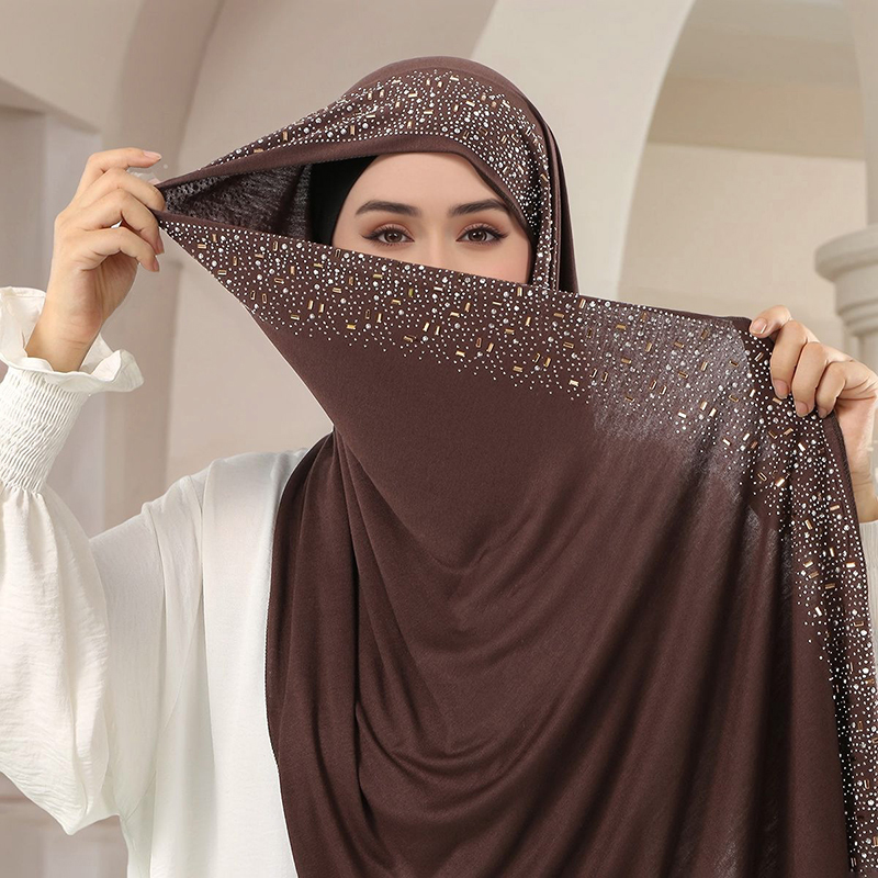 Ramadan Muslim Shimmer Rhinest - Bandana Cotton ulasan dan harga