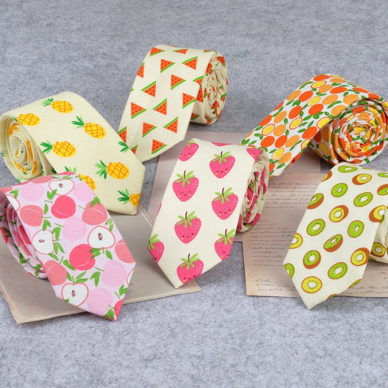 Cute Colourful Sweet Fashion T - Skinny Tie Men ulasan dan harga