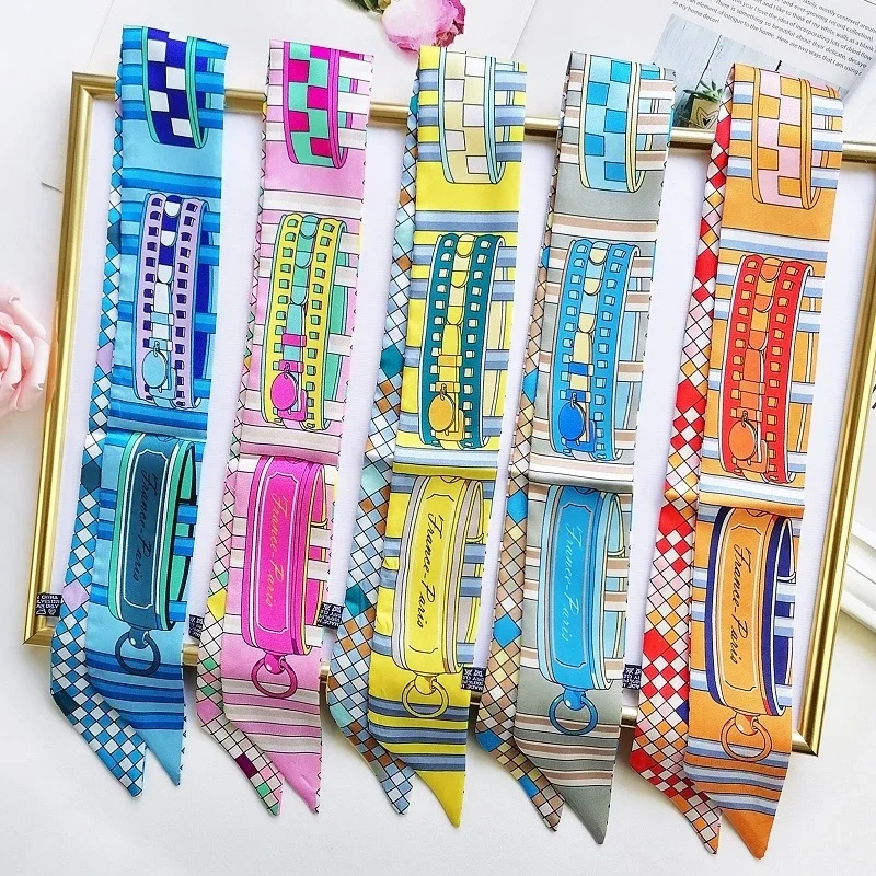 New Lattice Chain Women's Fash - Ascot Neck Scarf ulasan dan harga