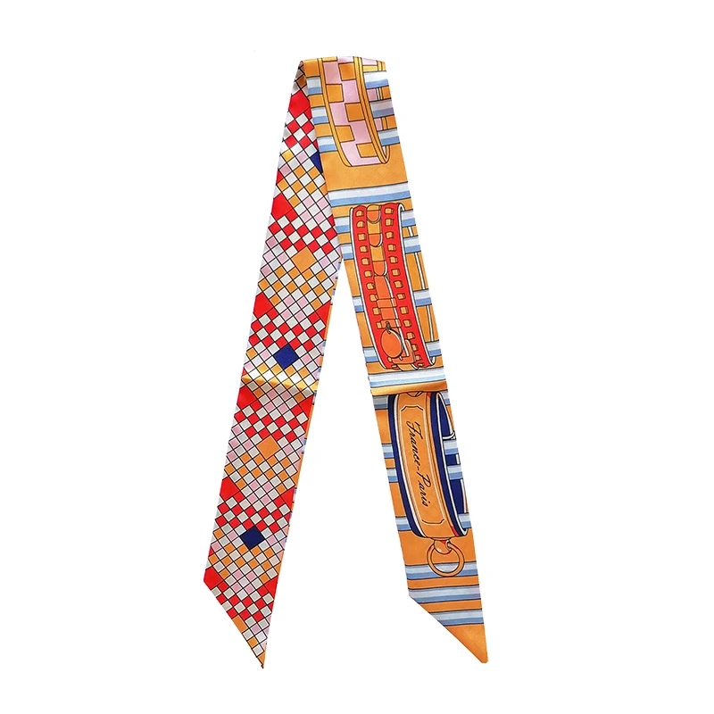 New Lattice Chain Women's Fash - Ascot Neck Scarf ulasan dan harga
