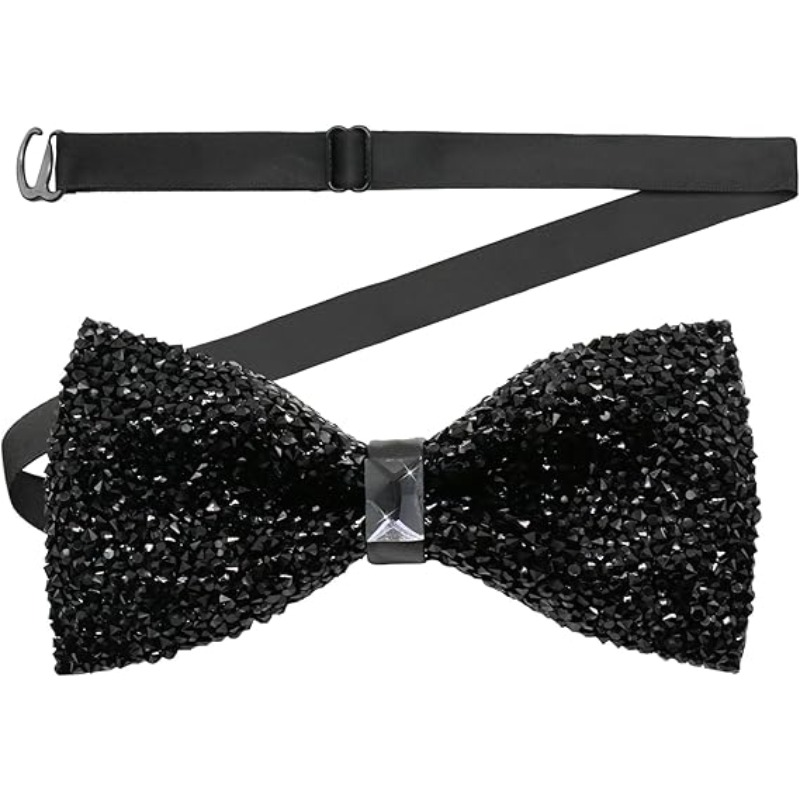 Fashion Rhinestone Bow Ties fo - Bow Tie Pre Tied ulasan dan harga