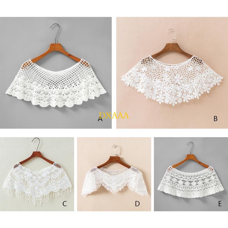 DXAA Women Embroidery Floral L - Stole Wedding Shawl ulasan dan harga