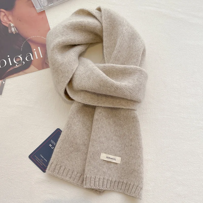 High Quality 100% Wool Scarf M - Muffler Men Wool ulasan dan harga