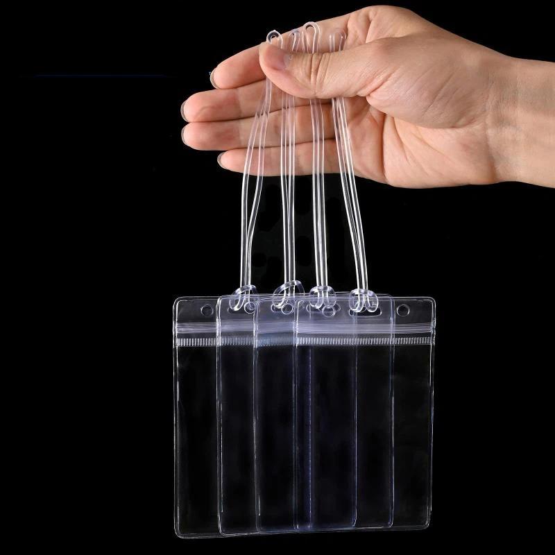 Clear Plastic ID Badge Holders - Lanyard Badge Holder ulasan dan harga