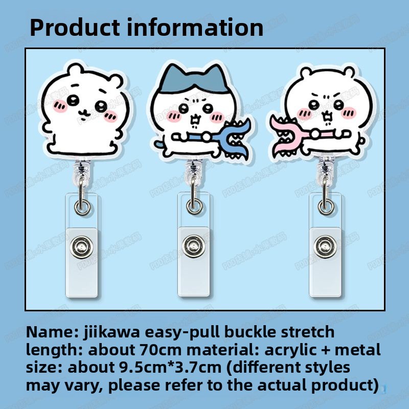jiyi Retractable Badge Reel Ka - Lanyard Badge Holder ulasan dan harga