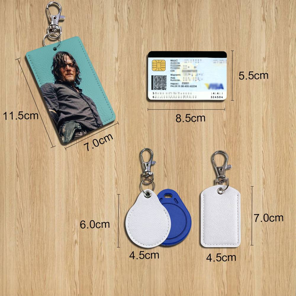 Negan Maggie Walking Dead Leat - Lanyard Badge Holder ulasan dan harga
