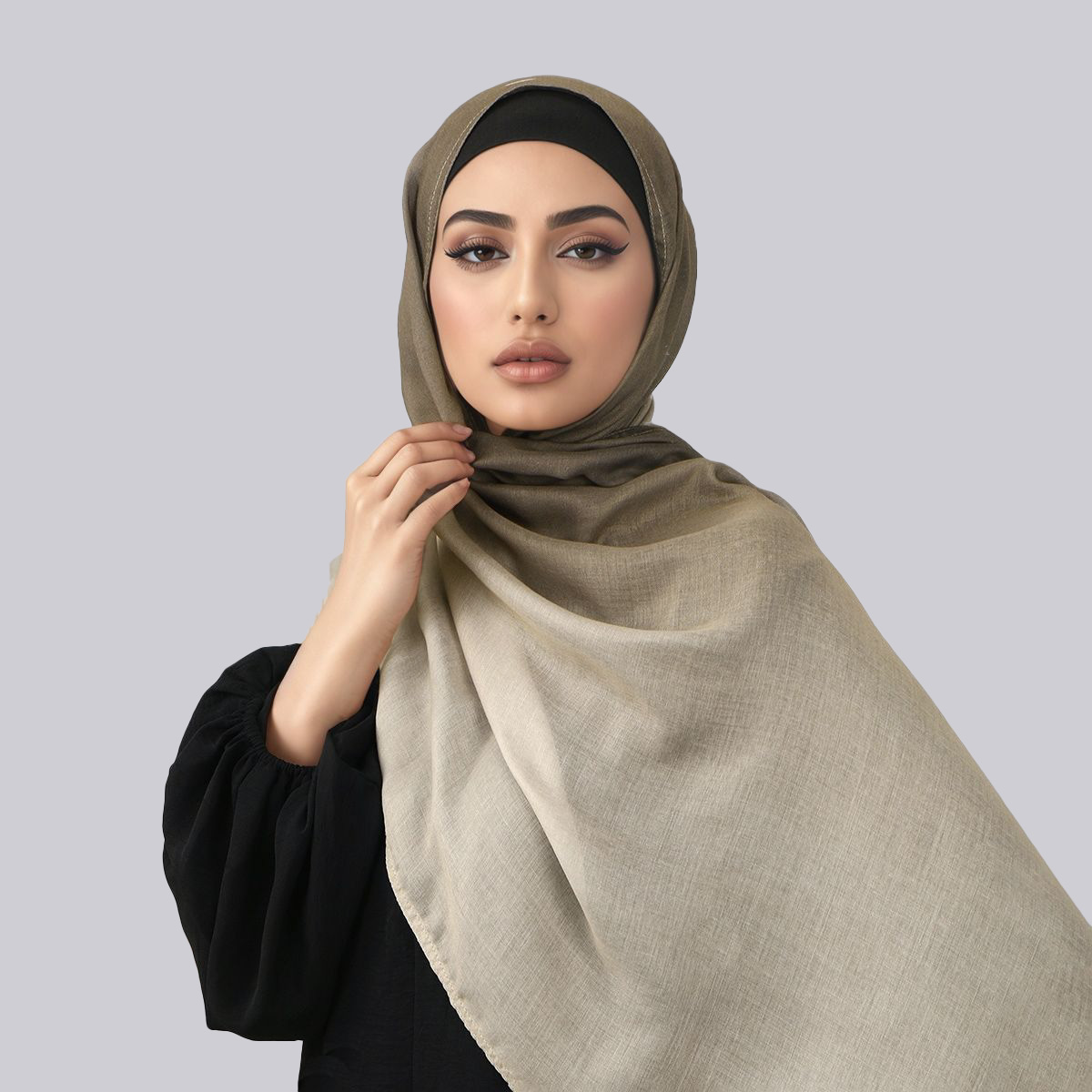 Women Gradient Cotton Rayon Hi - Head Wrap Turban ulasan dan harga